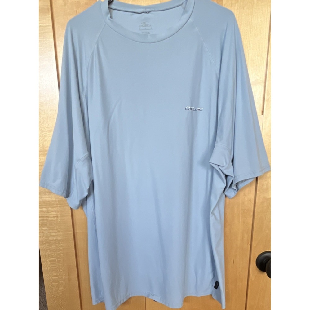 O'Neill 247 Quick Dry Men's Light Blue Shirt UV 30+ Protection Size 2X